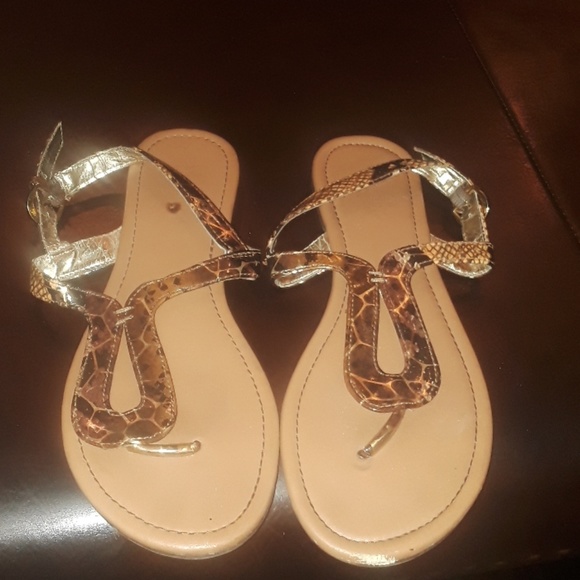 Snake skin summer sandal - Picture 1 of 4